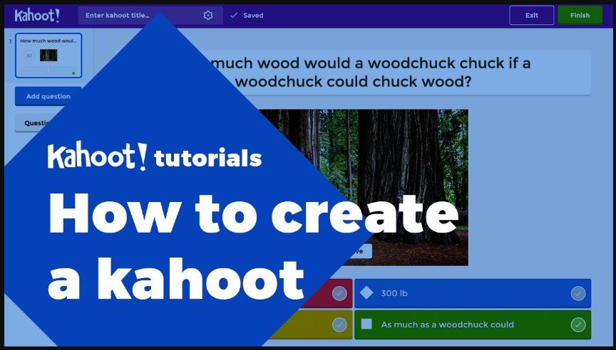 Kahoot Created Account