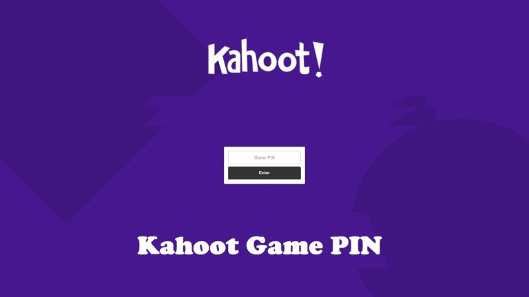 Kahoot Game PIN